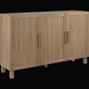 3 Door Wood Veneer Buffet