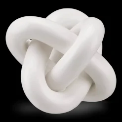 Abstract Knotted Ceramic Decorative Object
