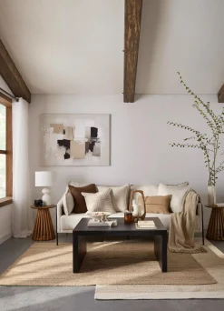 Abstract Knotted Wood Decorative Object