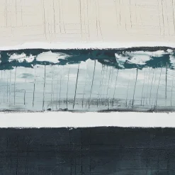 Abstract Oil Painted Canvas