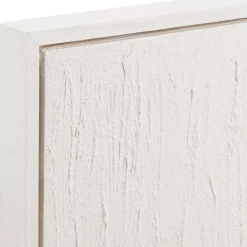 Abstract Tone-on-Tone Textured Framed Art