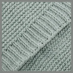 Aqua Lonny Woven Throw