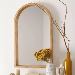 Arched Barn Wood Mirror