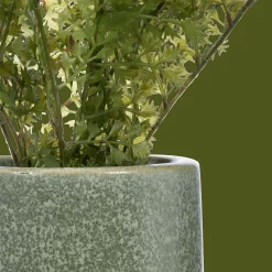Artificial Fern in Ceramic Pot