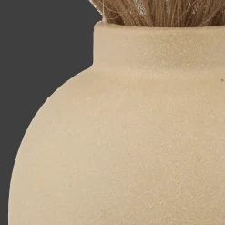 Artificial Reed Grass in Ceramic Pot