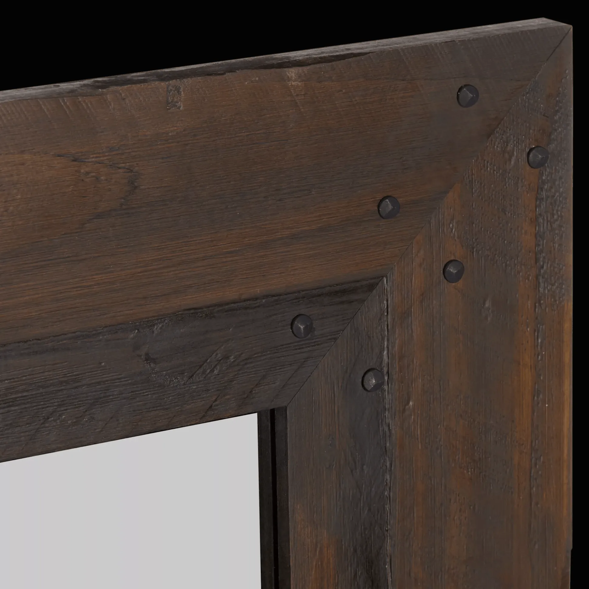 Barn Wood Framed Mirror