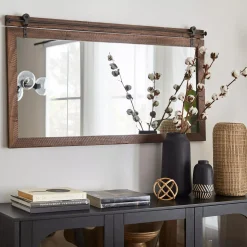 Barn Wood Inspired Mirror