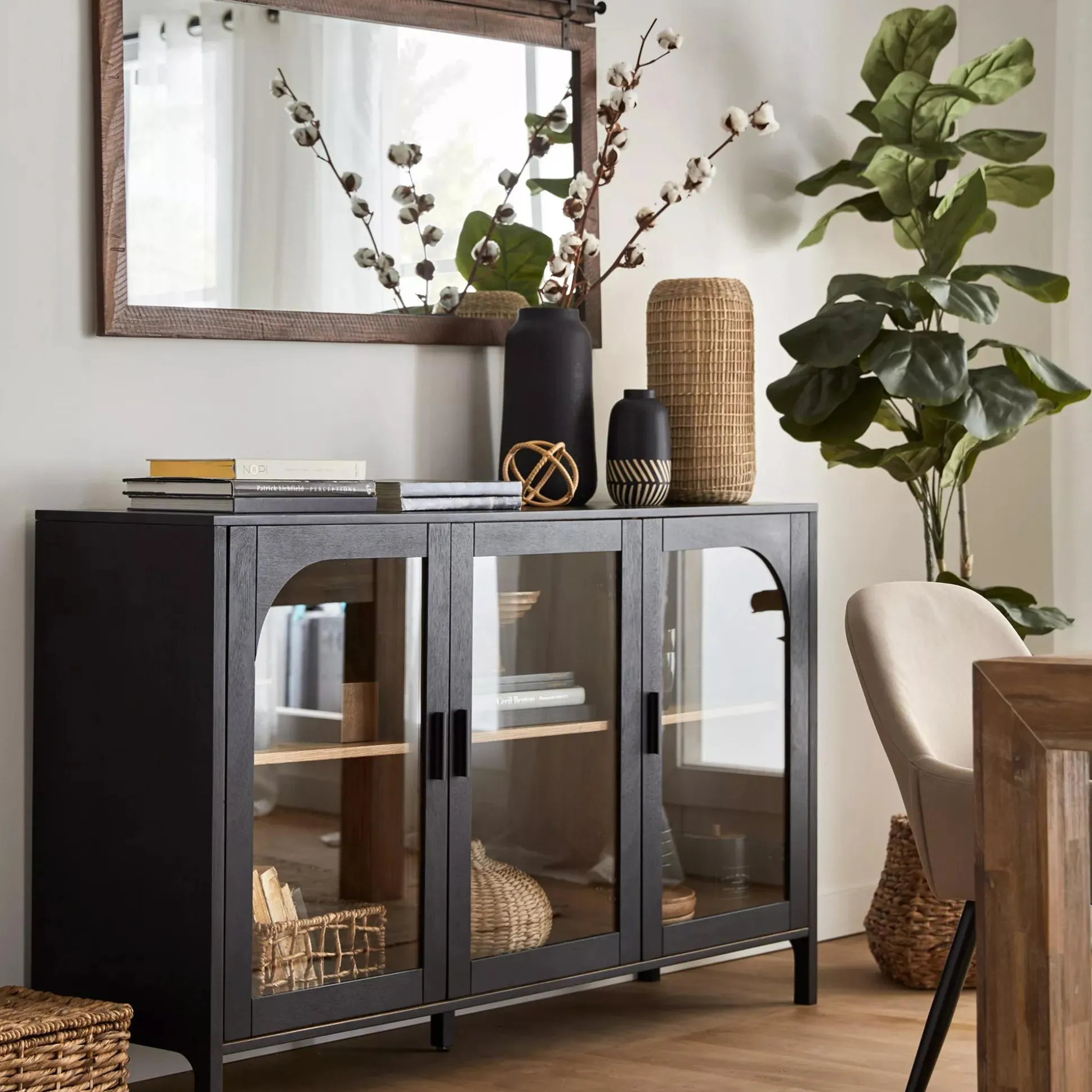 Barn Wood Inspired Mirror