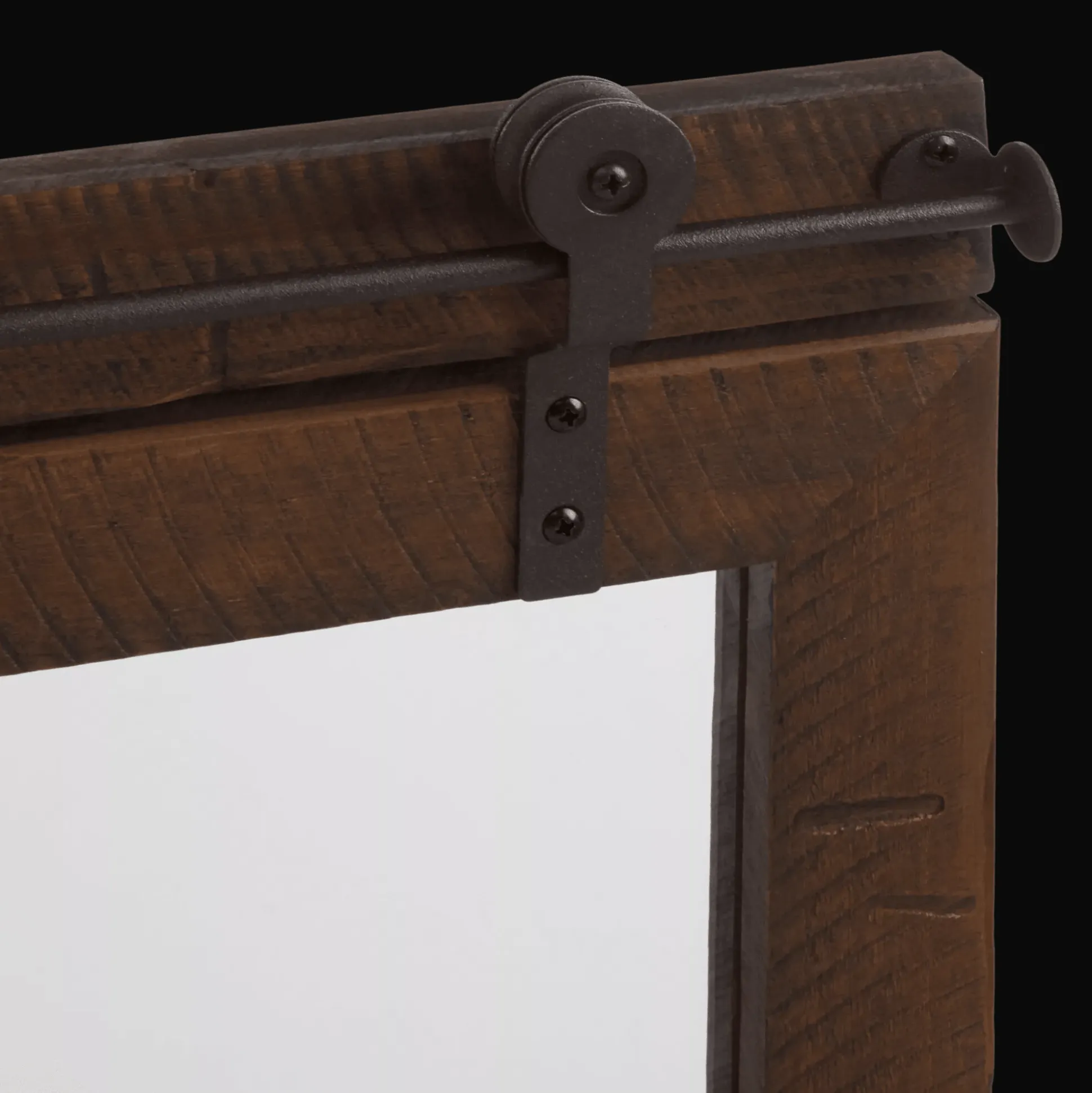 Barn Wood Inspired Mirror