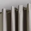 Beige Chambray Blackout Curtain