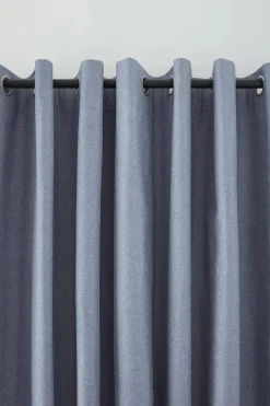 Beige Chambray Blackout Curtain