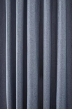 Beige Chambray Blackout Curtain