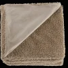 Beige Doodle Boucle Throw