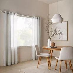 Beige Merlot Sheer Curtain