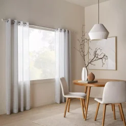 Beige Merlot Sheer Curtain