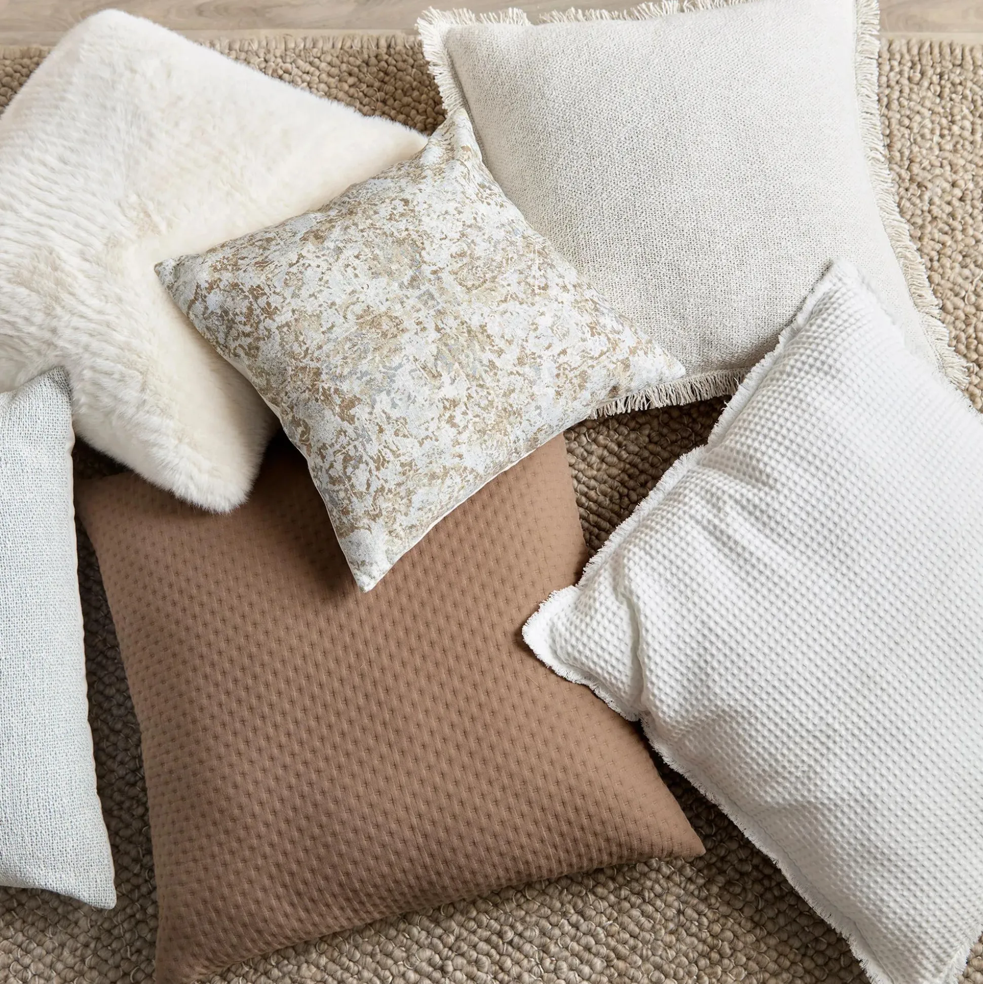 Beige Palmer Decorative Pillow