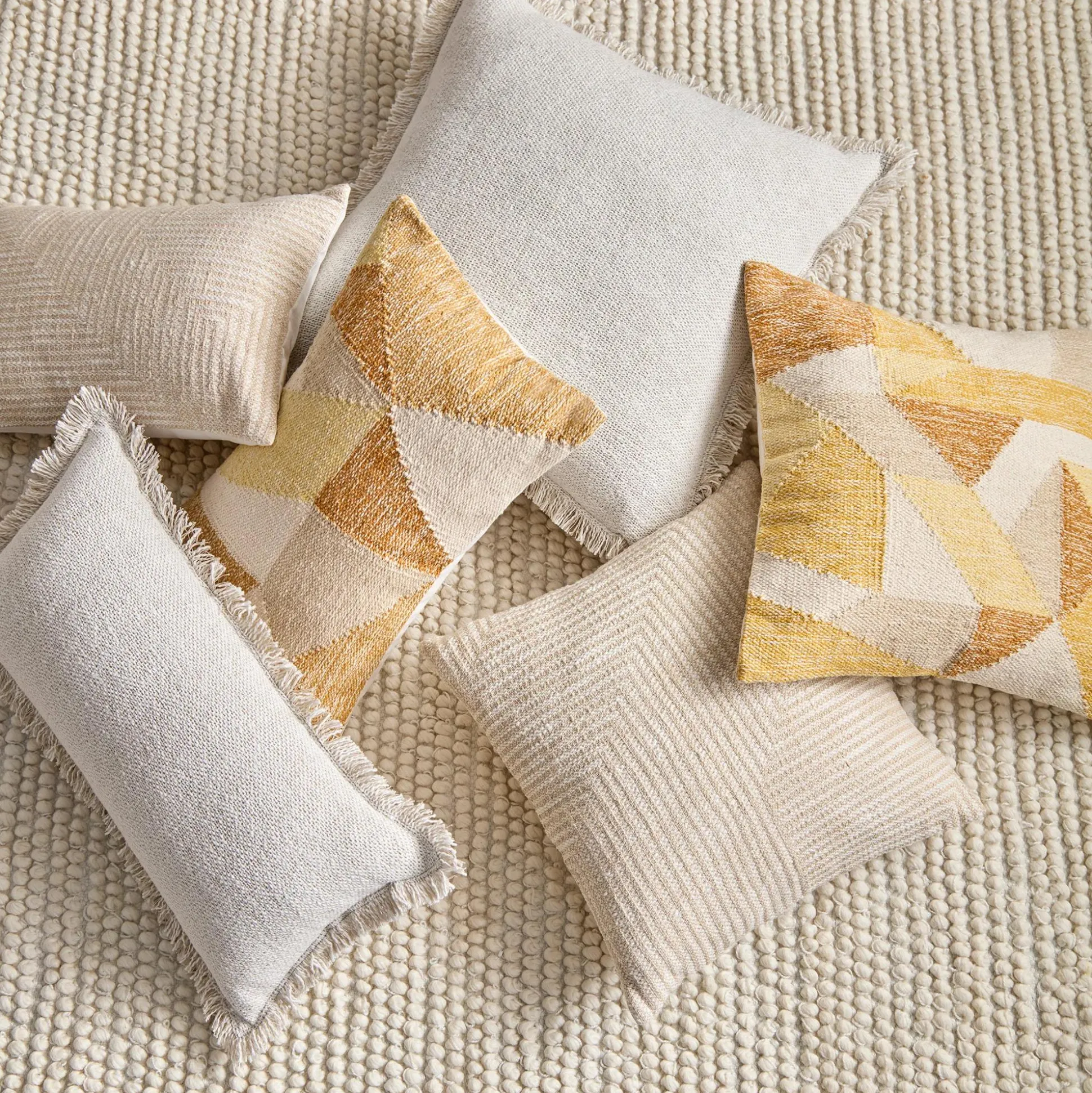 Beige Palmer Decorative Pillow