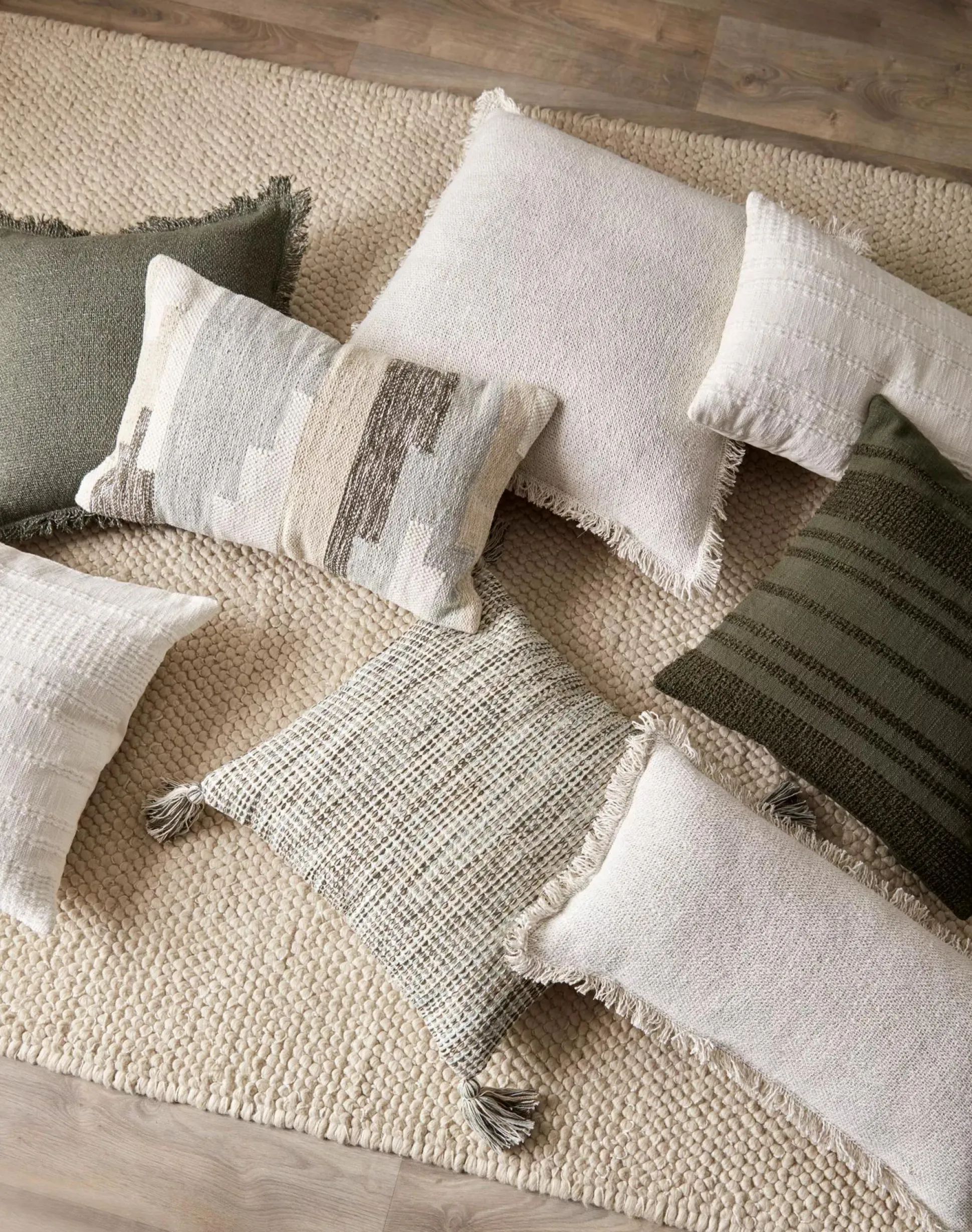 Beige Palmer Decorative Pillow