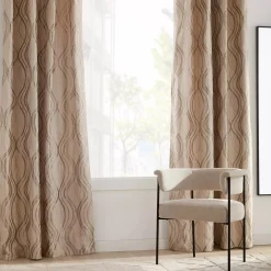 Beige Prato Panel Curtain