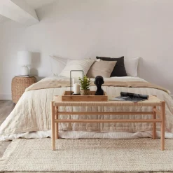 Beige Quin Collection - 3-Piece Coverlet Set