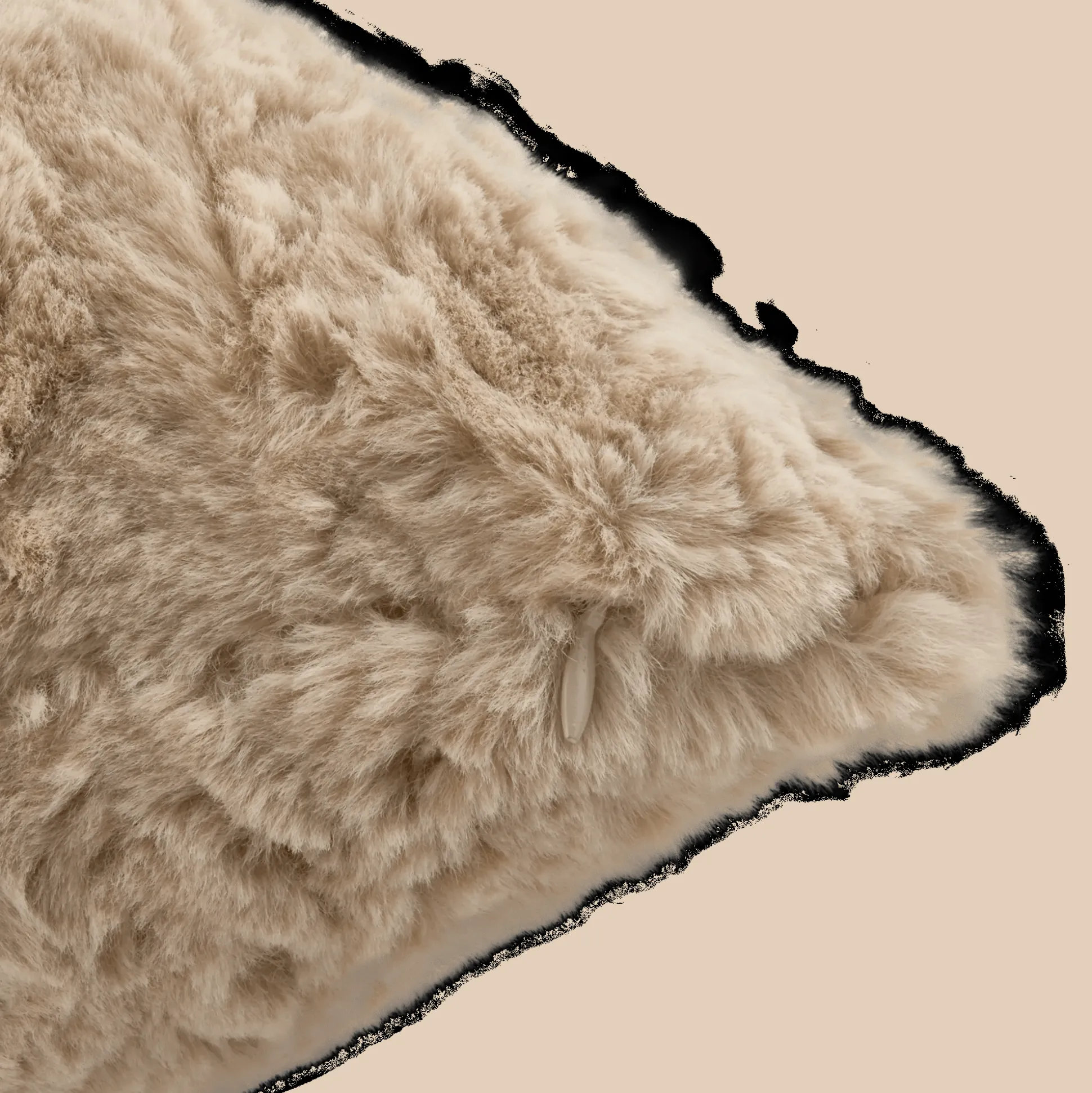 Beige Set of 2 Ellyn Decorative Pillow