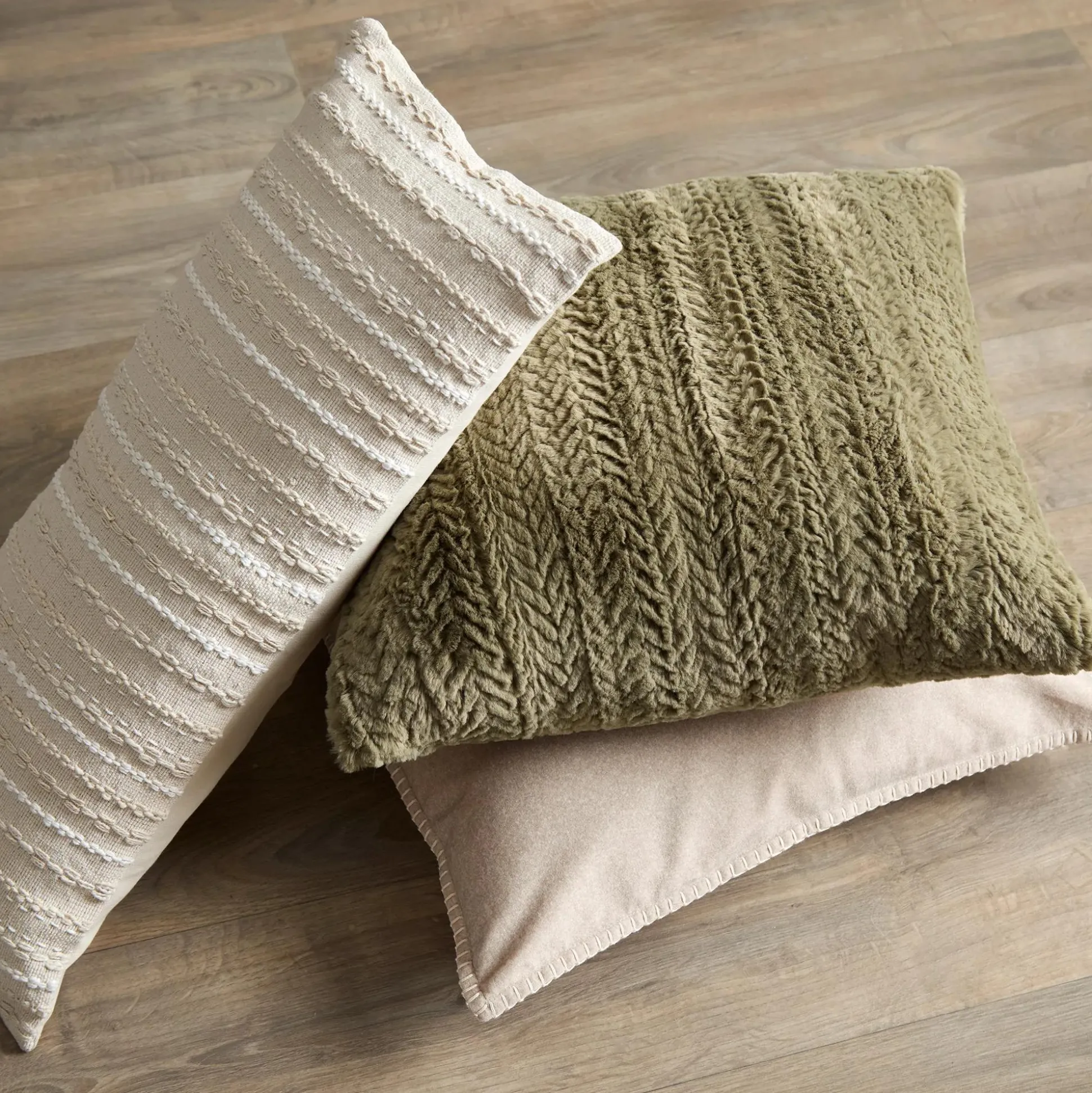 Beige Waverly Decorative Pillow
