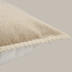 Beige Waverly Decorative Lumbar Pillow