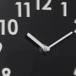 Black And White Square Clock