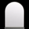 Black Arched Mirror