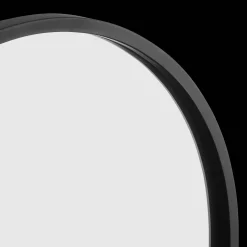 Black Arched Mirror