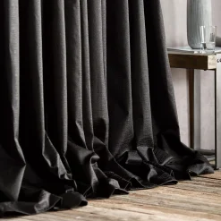 Black Artemesia Blackout Curtain