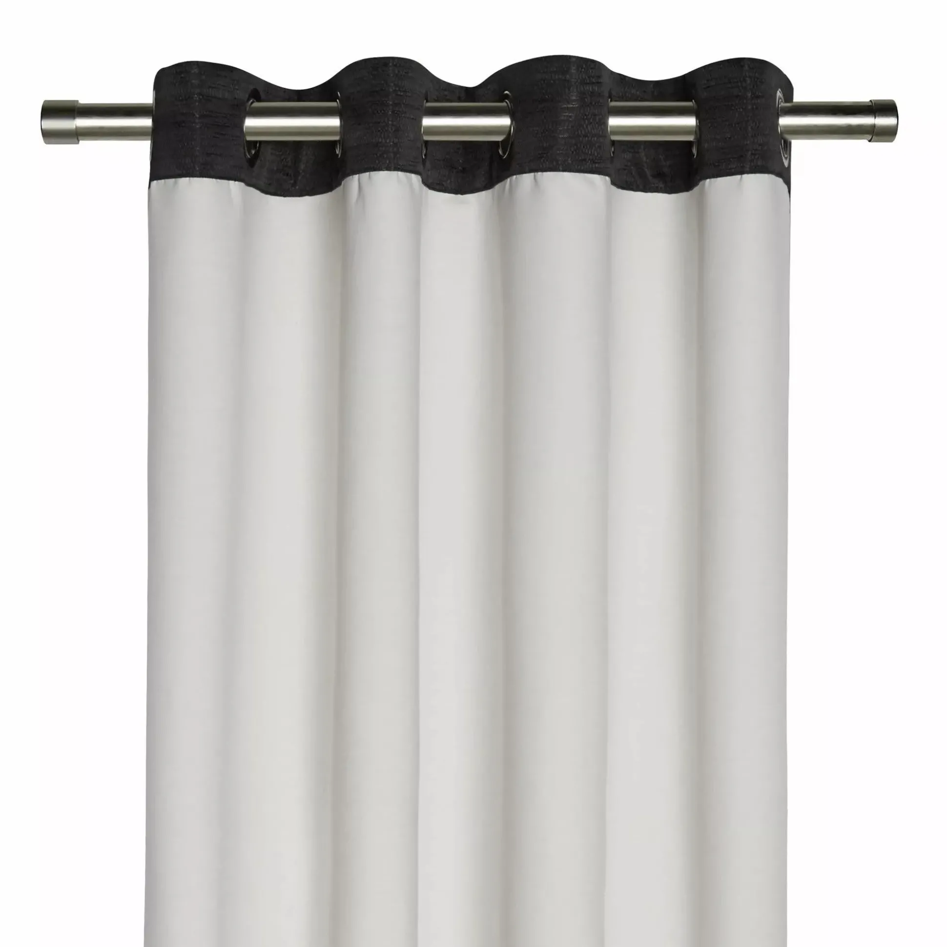 Black Artemesia Blackout Curtain