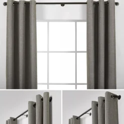 Black Blackout Rod Set - Diameter 25/28 mm