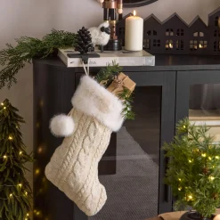 Black Buffet with Glass Doors