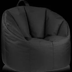 Black Canvas Bean Bag