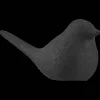 Black Ceramic Decorative Bird