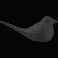 Black Ceramic Decorative Bird