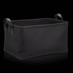 Black Chita Storage Basket with Handles