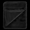 Black Cougar Faux Fur Throw