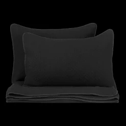 Black Nash Collection - 3-Piece Coverlet Set