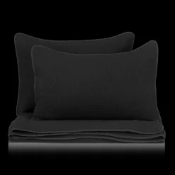 Black Nash Collection - 3-Piece Coverlet Set