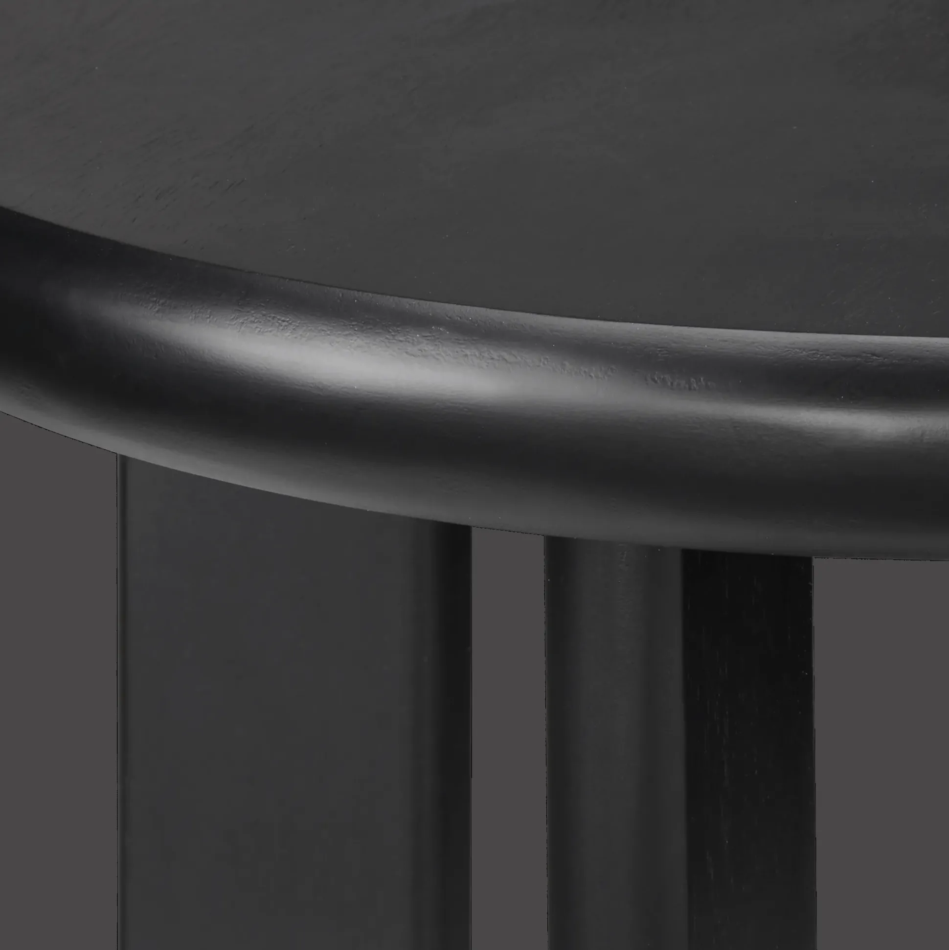 Black Side Table