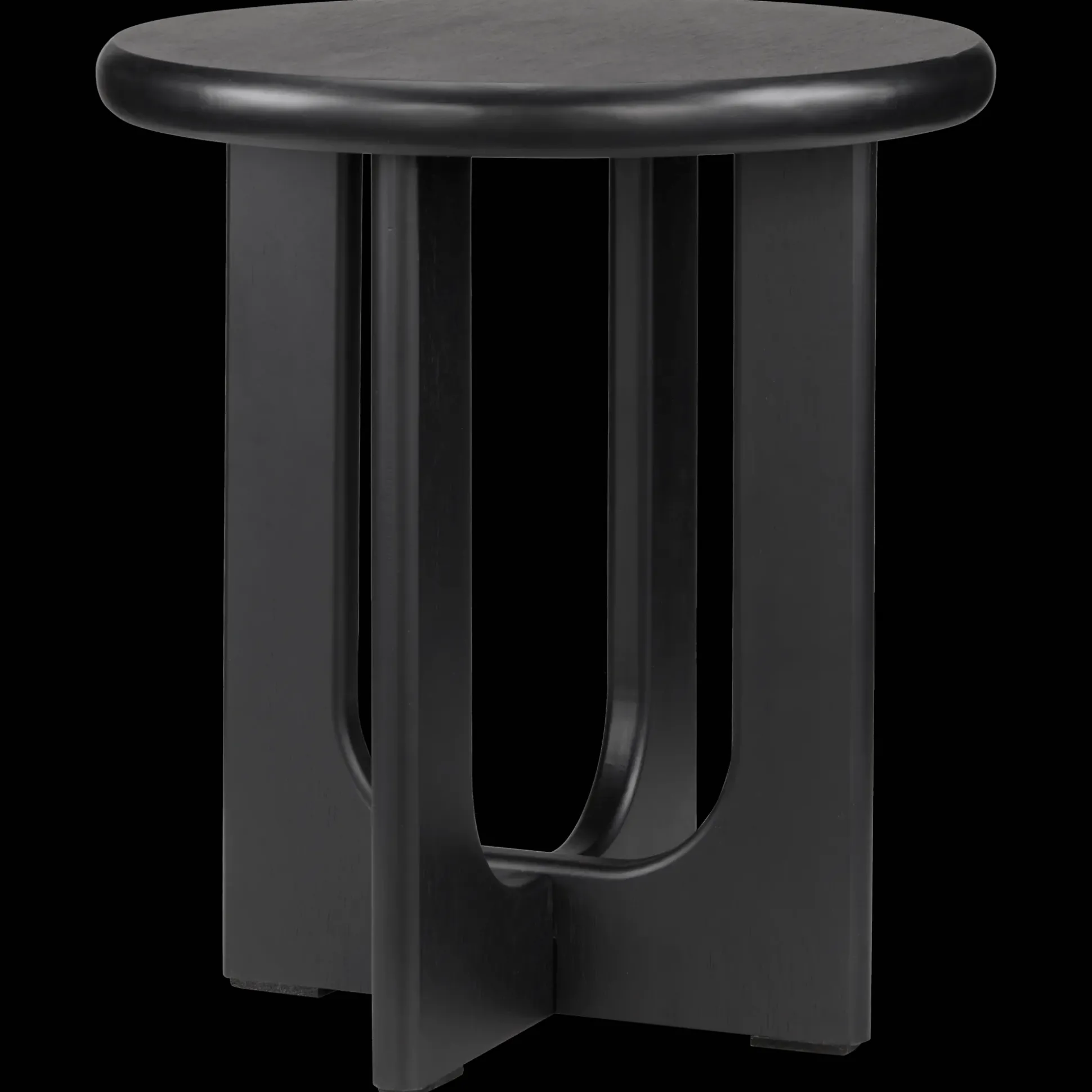 Black Side Table