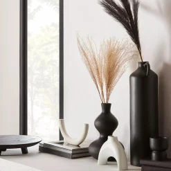 Black Wood Raised Tray