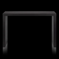 Black Wood Veneer Console Table