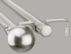 Blackout Curtains Double Rod Set - Diameter 25/28 mm