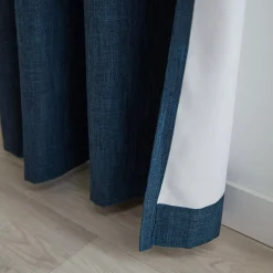 Blue Chita Blackout Curtain