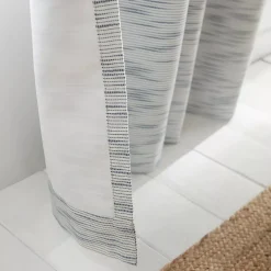 Blue Hadas Grommet Blackout Curtain