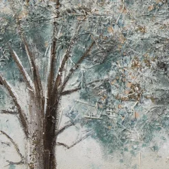 Blue Tree Oil Painting