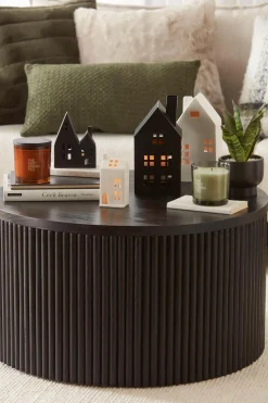 Bouclair Green Tea Candle with Wooden Lid